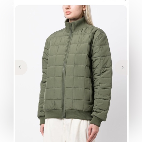 Rains Jackets & Blazers - Women’s Olive Quilted Jacket
